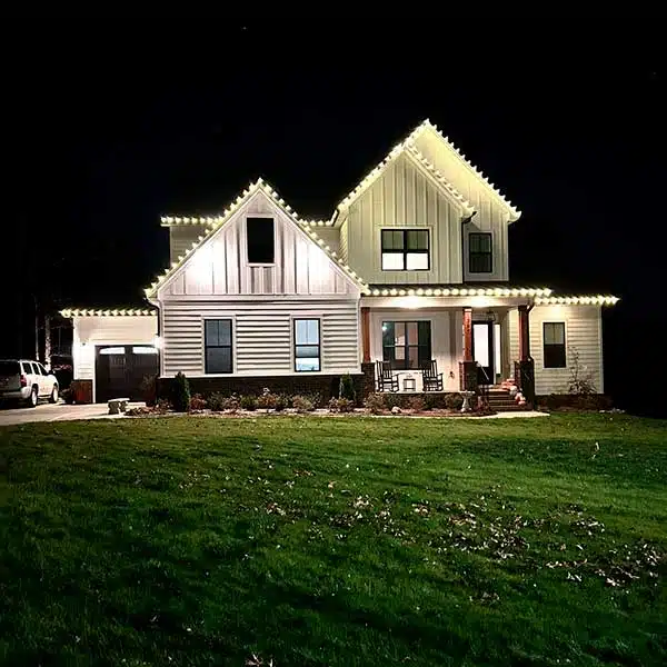 Christmas Light Installation in Charlotte